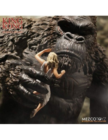 MEZCO 7" KING KONG OF SKULL ISLAND 18...
