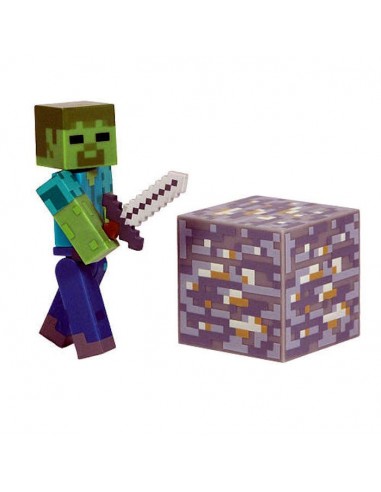 JAZWARES MINECRAFT MINI ACTION FIGURE...