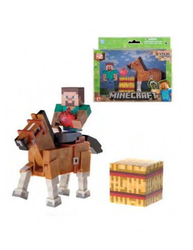 JAZWARES MINECRAFT MINI ACTION FIGURE...