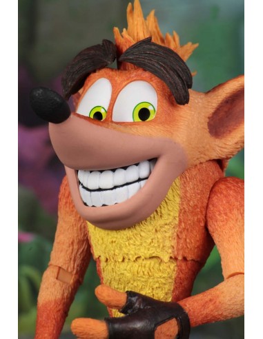 NECA CRASH BANDICOOT WITH AKU AKU...