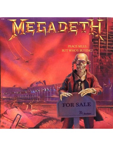 NECA MEGADETH VIC RATTLEHEAD COVER...