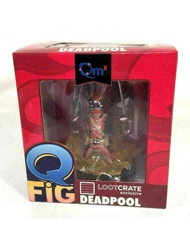 MARVEL COMICS Q FIG DEADPOOL RED MINI...