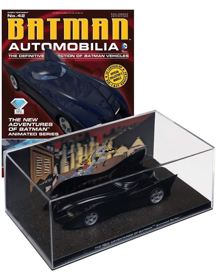 Batman Automobilia Collection Magazine 42 NEW ADVENTURE OF ANIMATED ...