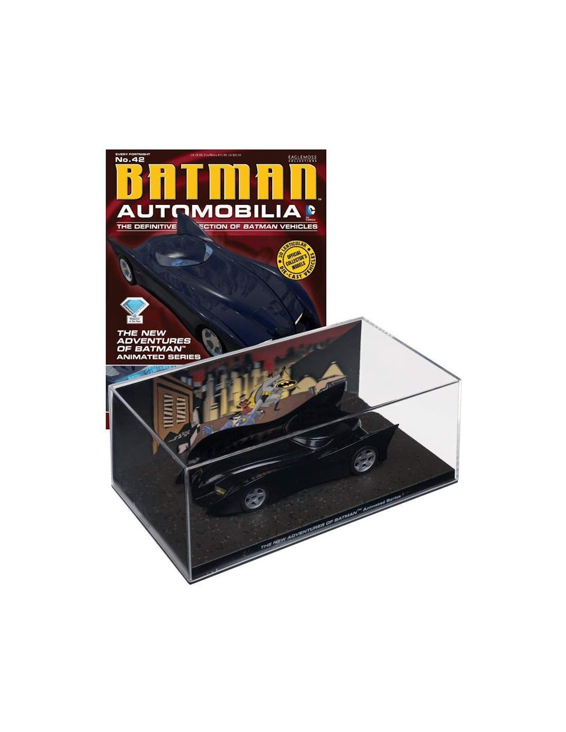 Batman Automobilia Collection Magazine 42 NEW ADVENTURE OF ANIMATED ...