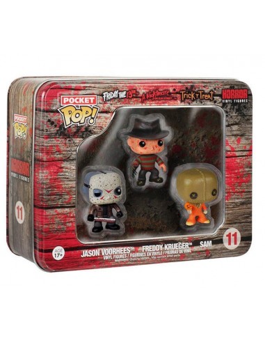 FUNKO POP TINS POCKET HORROR 3 PACK...