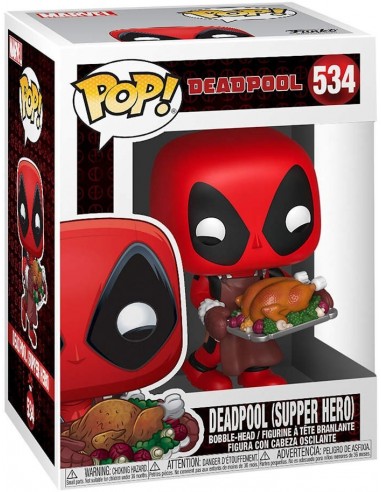 FUNKO POP MARVEL HOLIDAY DEADPOOL...