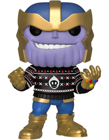 FUNKO POP MARVEL HOLIDAY THANOS VINYL...