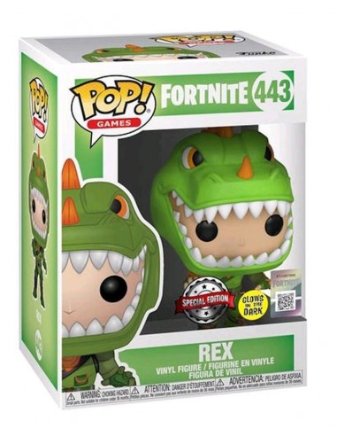 FUNKO POP GAMES FORTNITE REX GLOW IN...