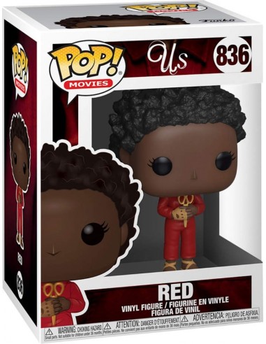 FUNKO POP MOVIES HORROR US RED VINYL...