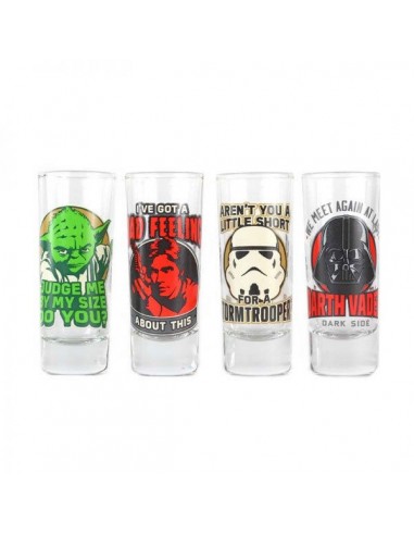 HALF MOON BAY STAR WARS SHOTGLASS 4...