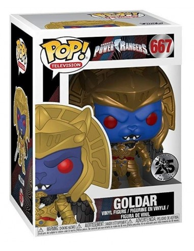 FUNKO POP TV POWER RANGERS TV GOLDAR...