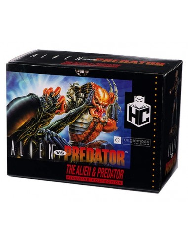 EAGLEMOSS ALIEN VS PREDATOR 1993 SNES...