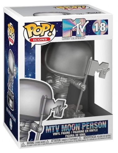 FUNKO POP ICONS MTV MOON PERSON 18...
