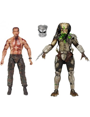NECA PREDATOR DUTCH VS JUNGLE HUNTER...