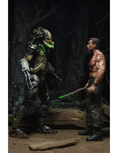 NECA PREDATOR DUTCH VS JUNGLE HUNTER...