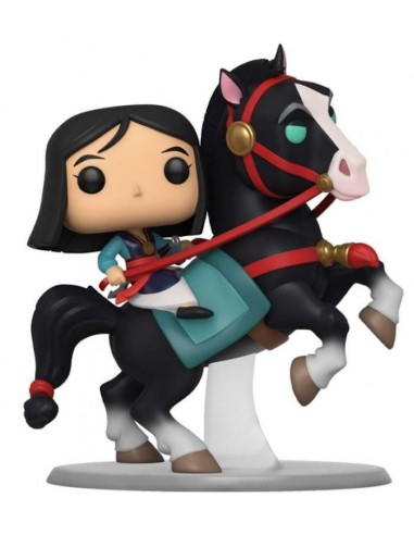 FUNKO POP DISNEY MULAN RIDING KHAN...