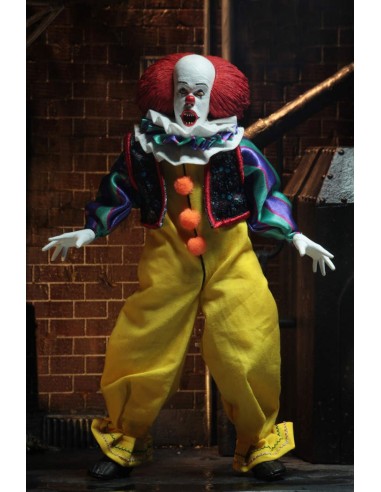 NECA IT 1990 MOVIE PENNYWISE CLOTHED...