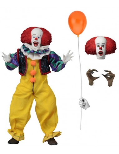 NECA IT 1990 MOVIE PENNYWISE CLOTHED...