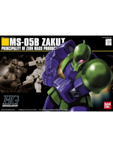 BANDAI MODEL KIT GUNDAM HGUC MS 05 B...