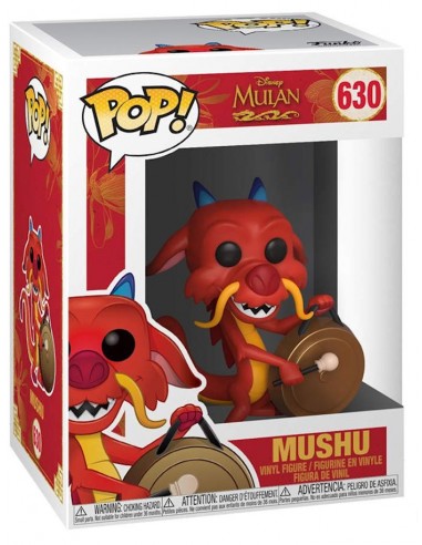 FUNKO POP DISNEY MULAN MUSHU & GONG...