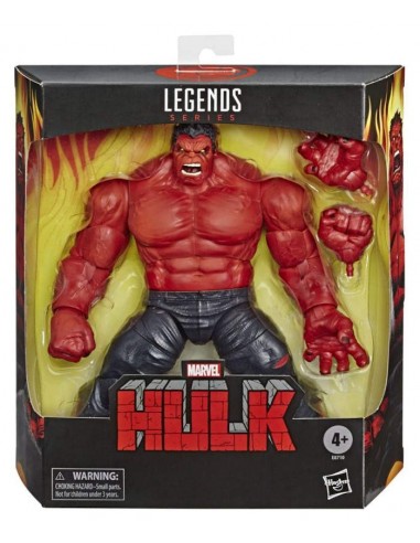 HASBRO MARVEL LEGENDS RED HULK ACTION...