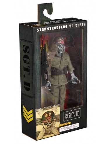 NECA S.O.D. SGT. D MUSIC ROCK STARS...