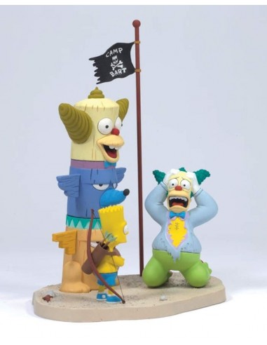 MCFARLANE THE SIMPSONS BART AT KAMP...