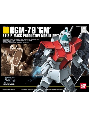 BANDAI Model Kit GUNDAM HGUC RGM 79...