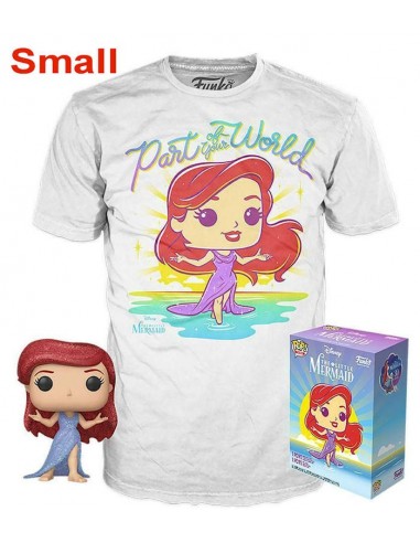 FUNKO POP DISNEY ARIEL TEE TG S SMALL...
