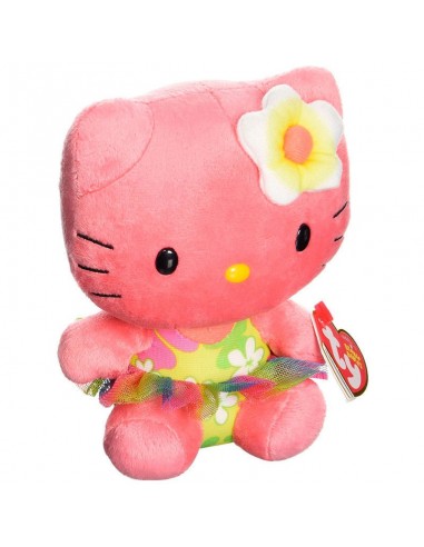 TY HELLO KITTY BEANIE BABIES PINK...