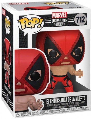 FUNKO POP MARVEL LUCHA LIBRE DEADPOOL...