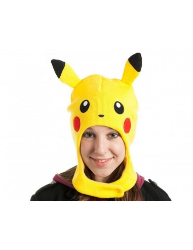 POKEMON PIKACHU Ski Beanie Yellow...