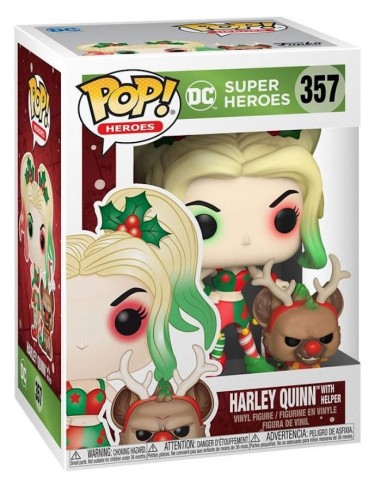 FUNKO POP DC COMICS HOLIDAY HARLEY...
