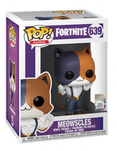 FUNKO POP GAMES FORTNITE MEOWSCLES...