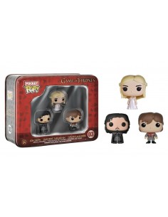 FUNKO BOBBLE HEAD POP TINS...