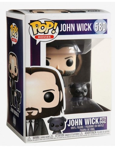 FUNKO POP MOVIES JOHN WICK WITH DOG...