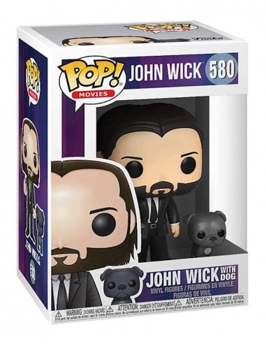 FUNKO POP MOVIES JOHN WICK WITH DOG...