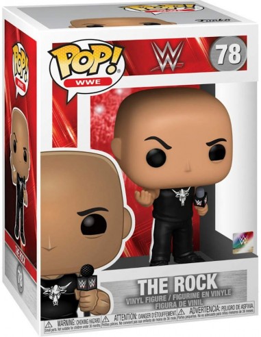 FUNKO POP WWE WRESTLING THE ROCK 78...