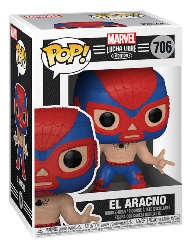 FUNKO POP MARVEL LUCHA LIBRE SPIDER...