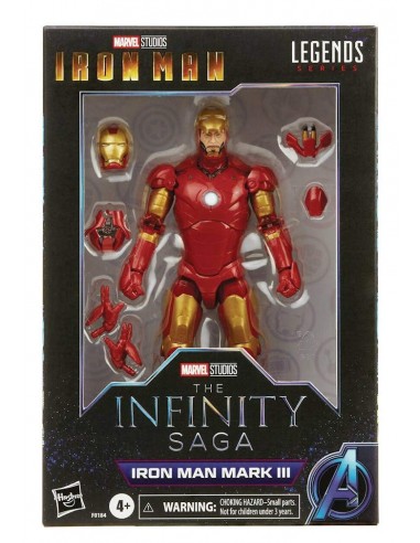 HASBRO MARVEL LEGENDS IRON MAN MARK...