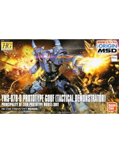 BANDAI Model Kit GUNDAM HG YMS 07B 0...