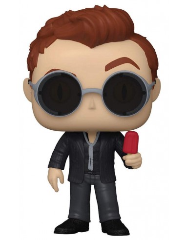FUNKO POP TV GOOD OMENS CROWLEY CHASE...