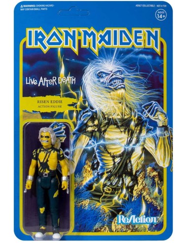 SUPER 7 REACTION IRON MAIDEN LIFE...
