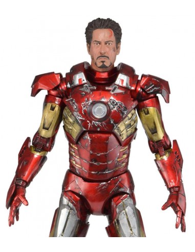 NECA MARVEL AVENGERS IRON MAN BATTLE...