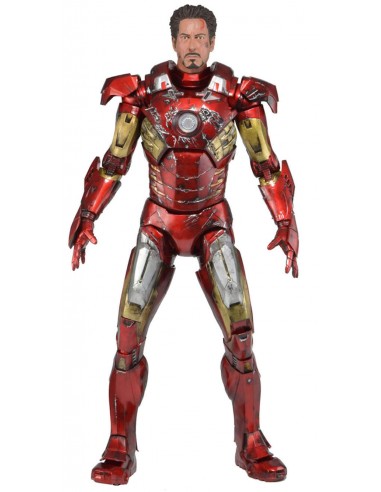 NECA MARVEL AVENGERS IRON MAN BATTLE...