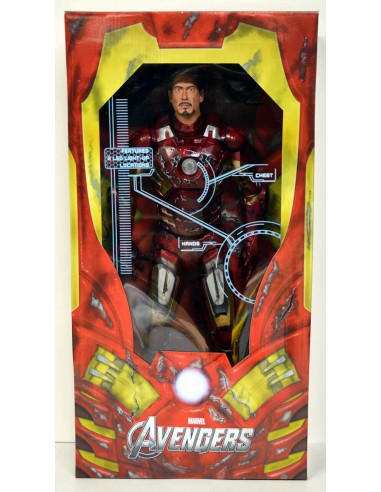 NECA MARVEL AVENGERS IRON MAN BATTLE...