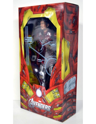 NECA MARVEL AVENGERS IRON MAN BATTLE...