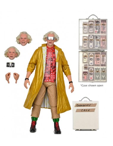 NECA BACK TO THE FUTURE 2 DOC BROWN...
