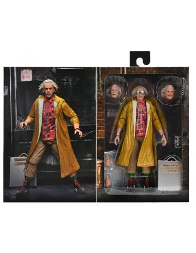 NECA BACK TO THE FUTURE 2 DOC BROWN...