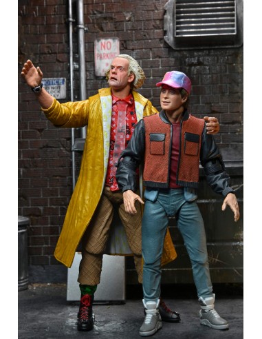 NECA BACK TO THE FUTURE 2 DOC BROWN...